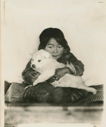 Image of Shoo-e-ging-wa [Suakannguaq Qaerngaaq] with pup